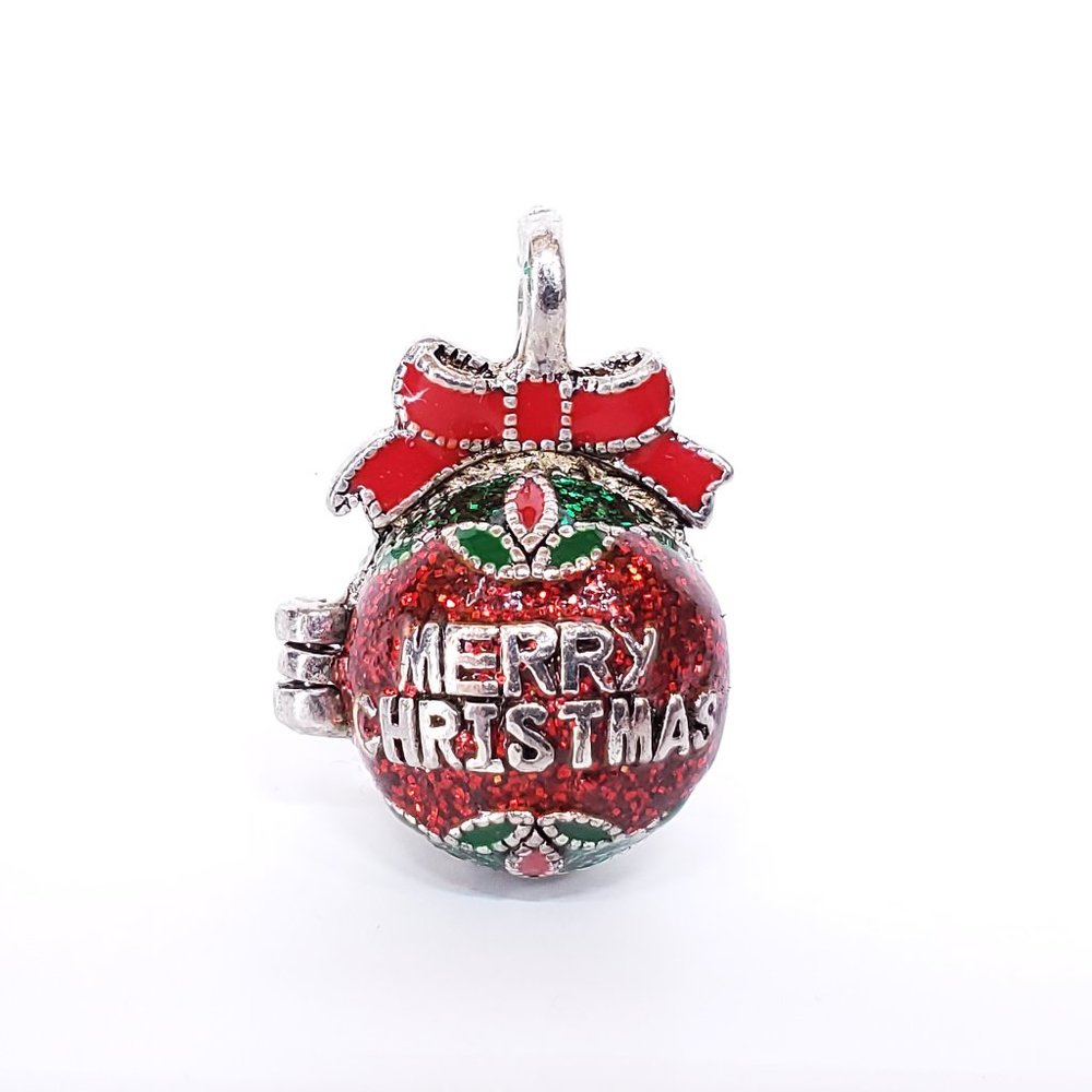 Merry Christmas Santa Ball Pendant Magnetic